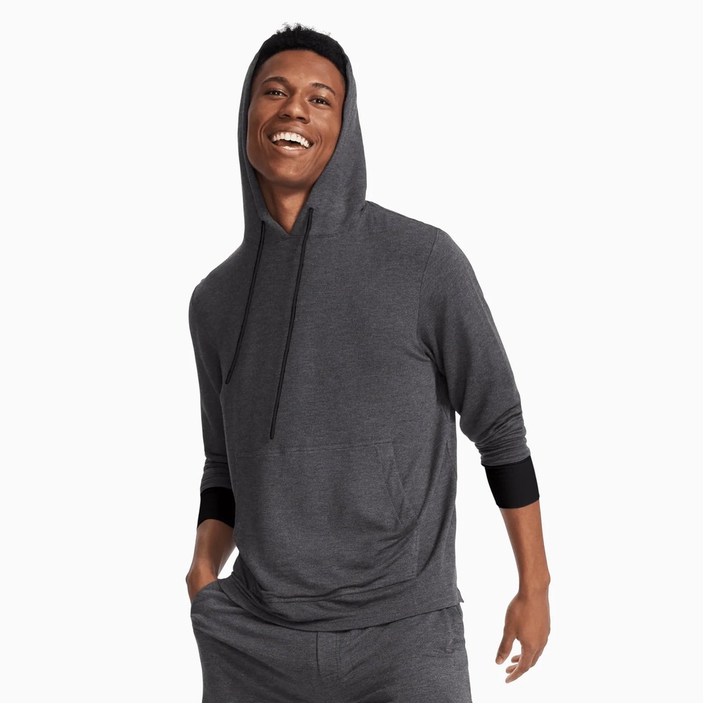 jambys x Social Leverage Mens Lounge Modal Blend House Hoodie Size XXL‎ Gray